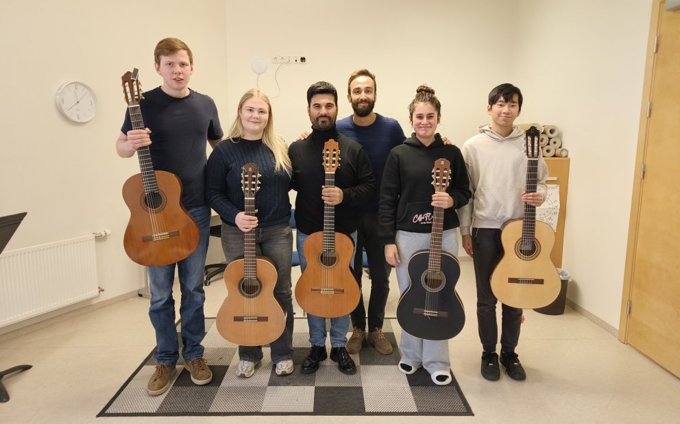 Vel hepnaður Gítarmasterklass