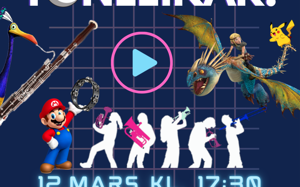 Tölvuleikja- & teiknimyndatónleikar Blásarasveitanna