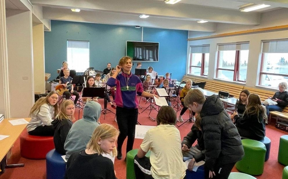 Æfingabúðir A og B blásarasveita í Varmahlíðarskóla