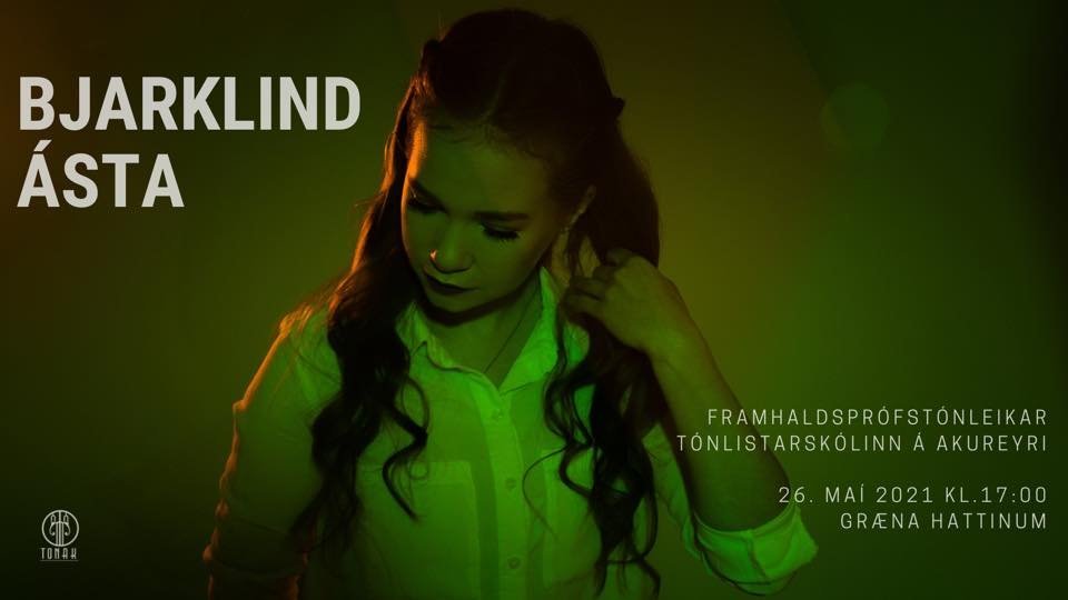 Framhaldsprófstónleikar Bjarklindar Ástu söngkonu