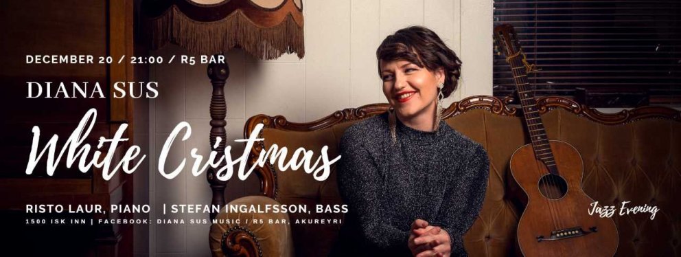 Diana Sus heldur jólatónleika á R5
