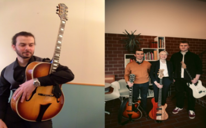 Rafmagnsgítarinn í djassi fyrirlestur og listasmiðja