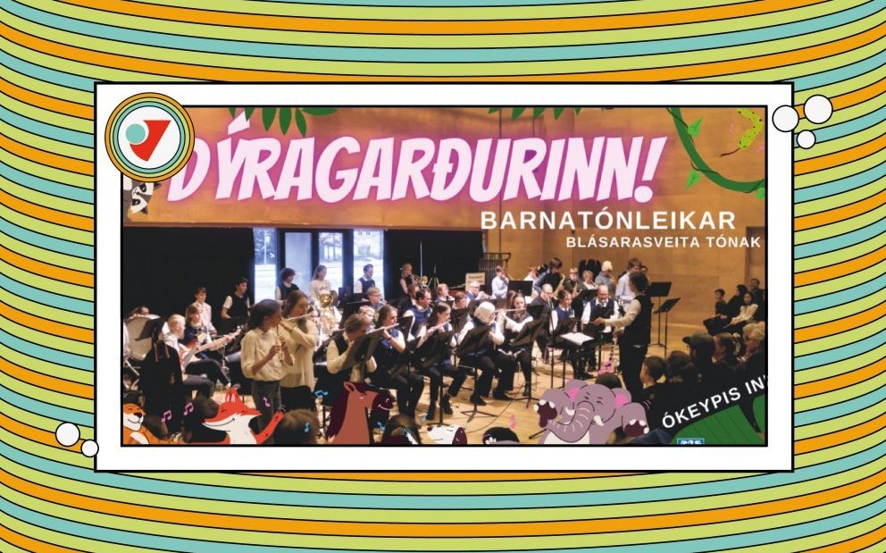 Dýragarðurinn! Barnatónleikar - Ketilhúsið kl. 13:00 og Flugsafn Íslands kl. 15:30