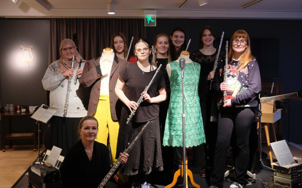 Flautusamspil á Minjasafninu