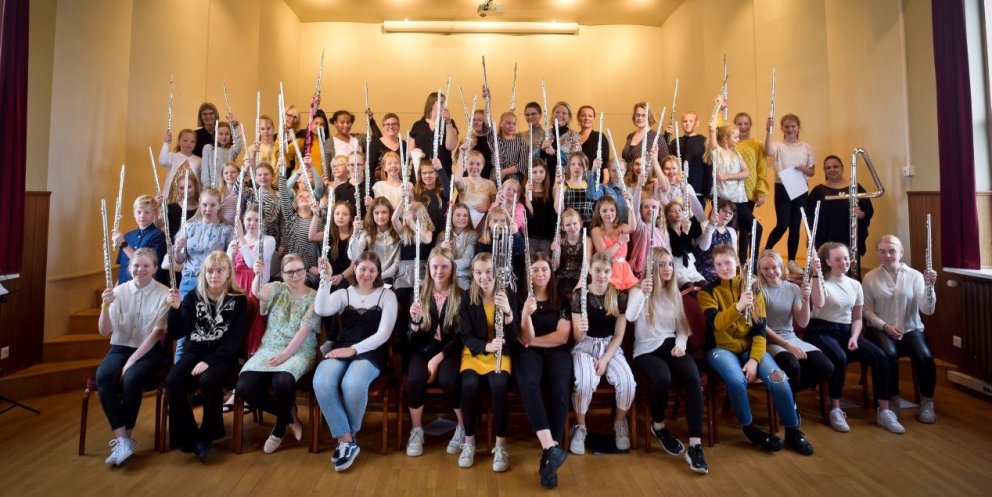 Vel heppnuð flautuhelgi í Hofi og Laugarborg