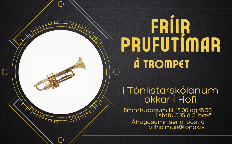 Fríir Prufutímar á Trompet !
