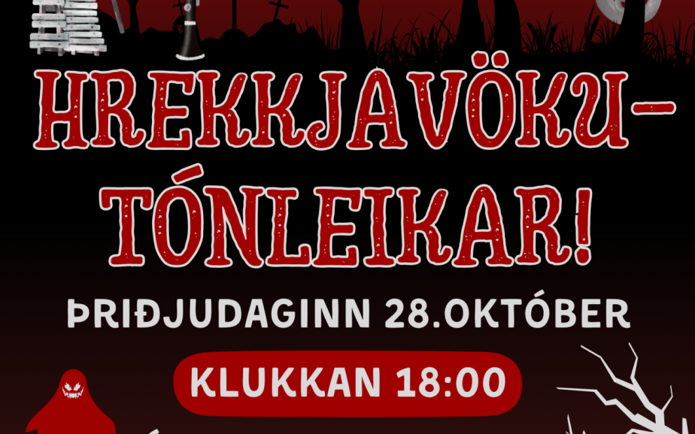 Hrekkjavökutónleikar Blásarasveitanna í kvöld !