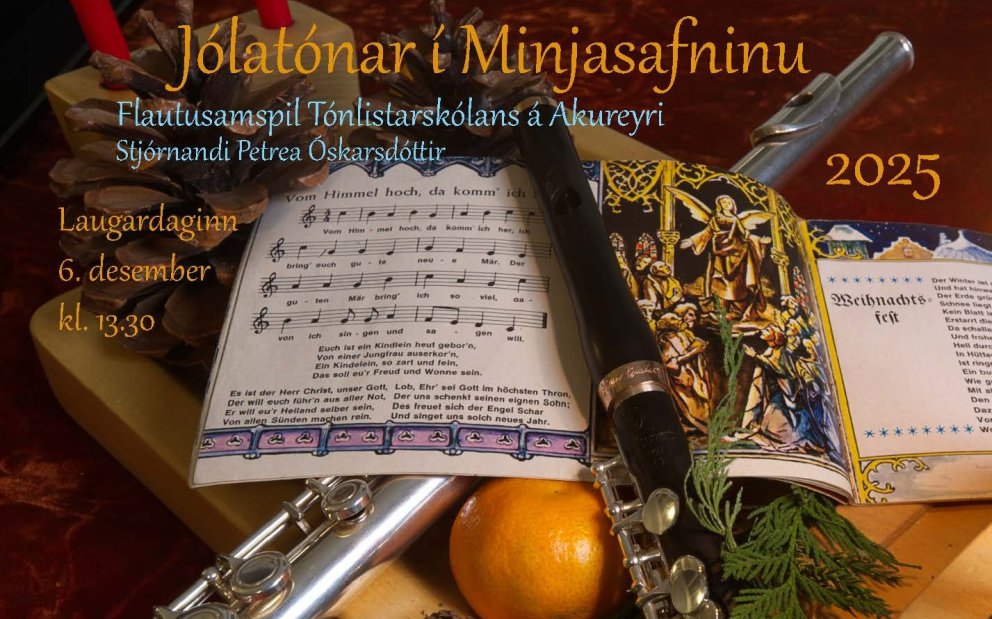 Jólatónar flautusamspils Tónlistarskólans á Akureyri