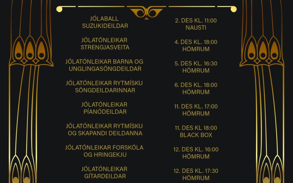 Jólatónleikaflóð