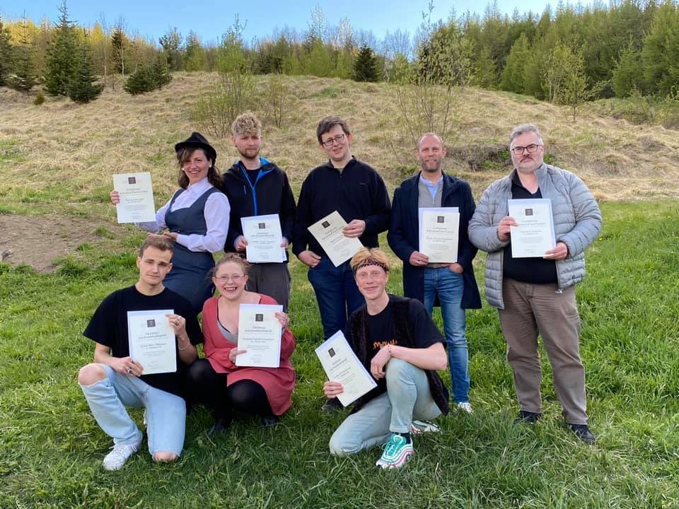 8 nemendur útskrifast af Skapandi Tónlist