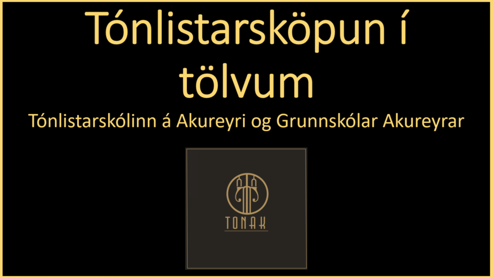 Tónlistarsköpun í Tölvum