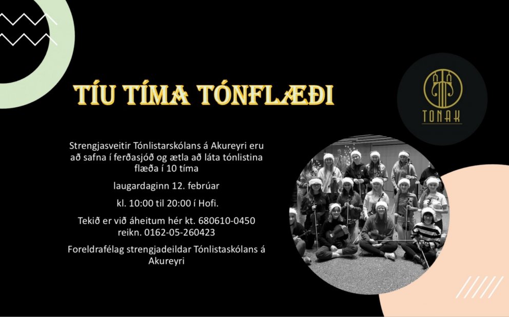 TÍU TÍMA TÓNFLÆÐI