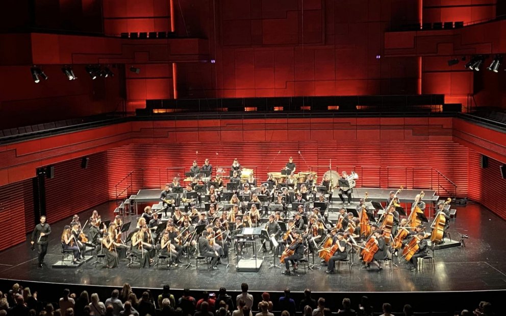 Ungsveit Sinfóníuhljómsveitar Íslands á tónleikum