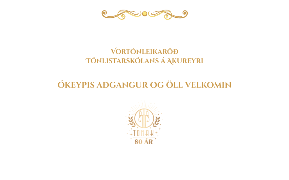 Vortónleikaröð Tónlistarskólans