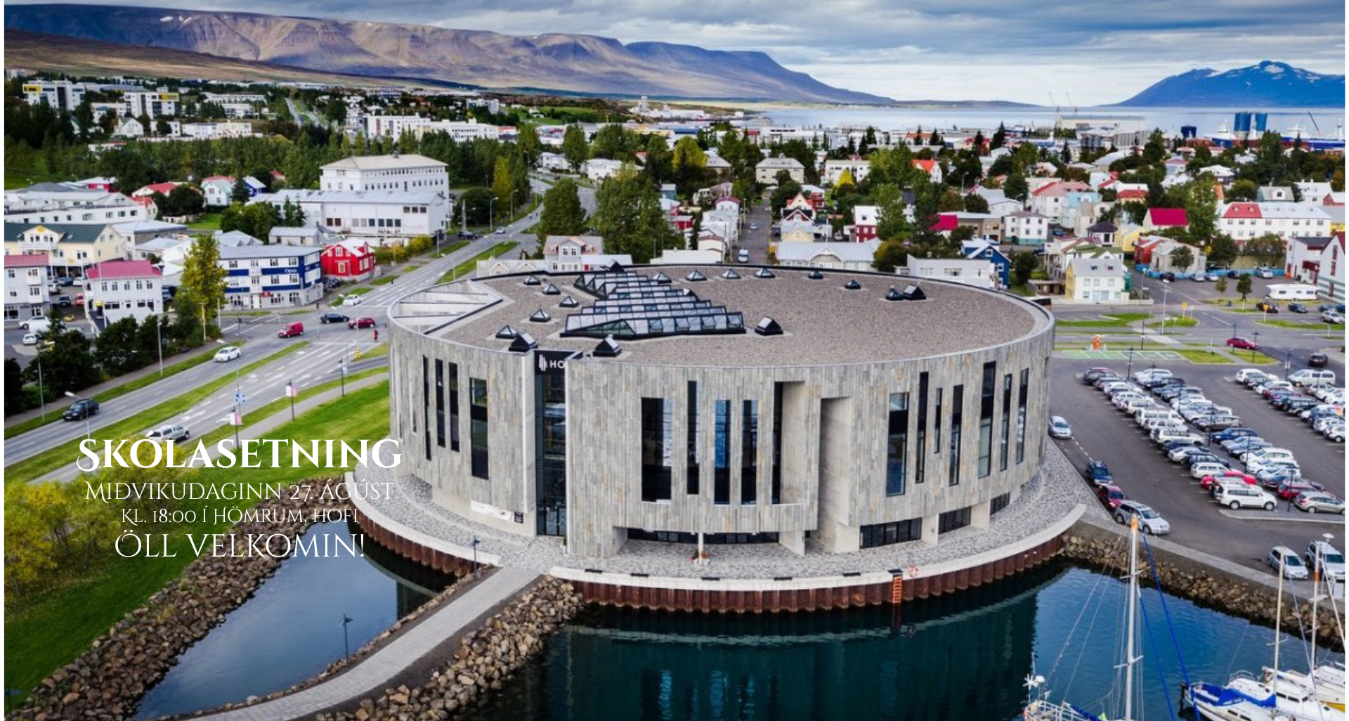 Skólasetning Tónlistarskólans á Akureyri